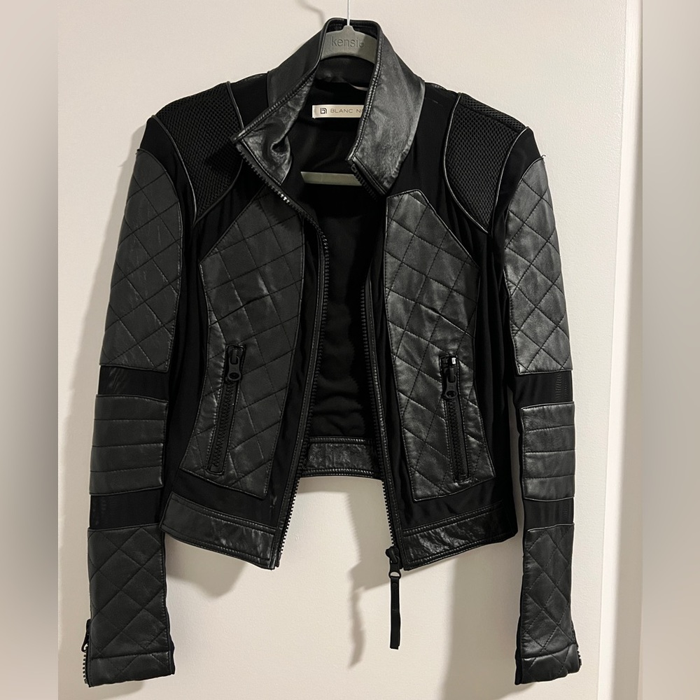 Blanc Noir Moto Jacket